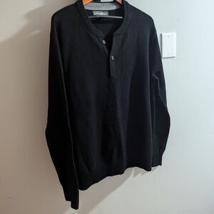 Eddie Bauer Black Sweater Men's Size XL